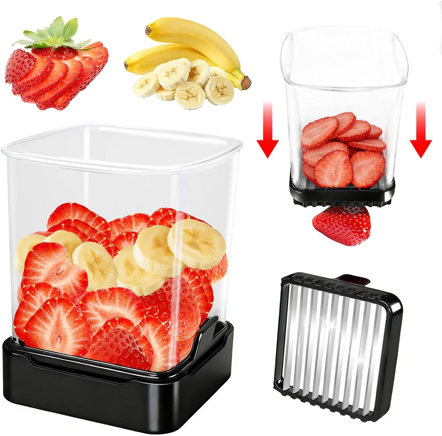 Meal Prep Quick - Rapid Fruit Slicer Cup - 304