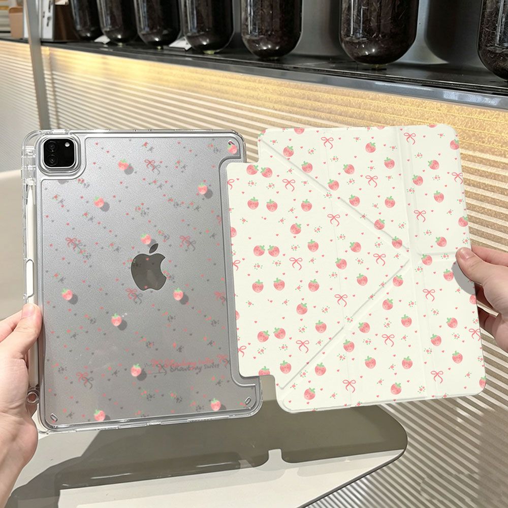 Strawberry Huller - Ins Cream Strawberry Love Tablet Case