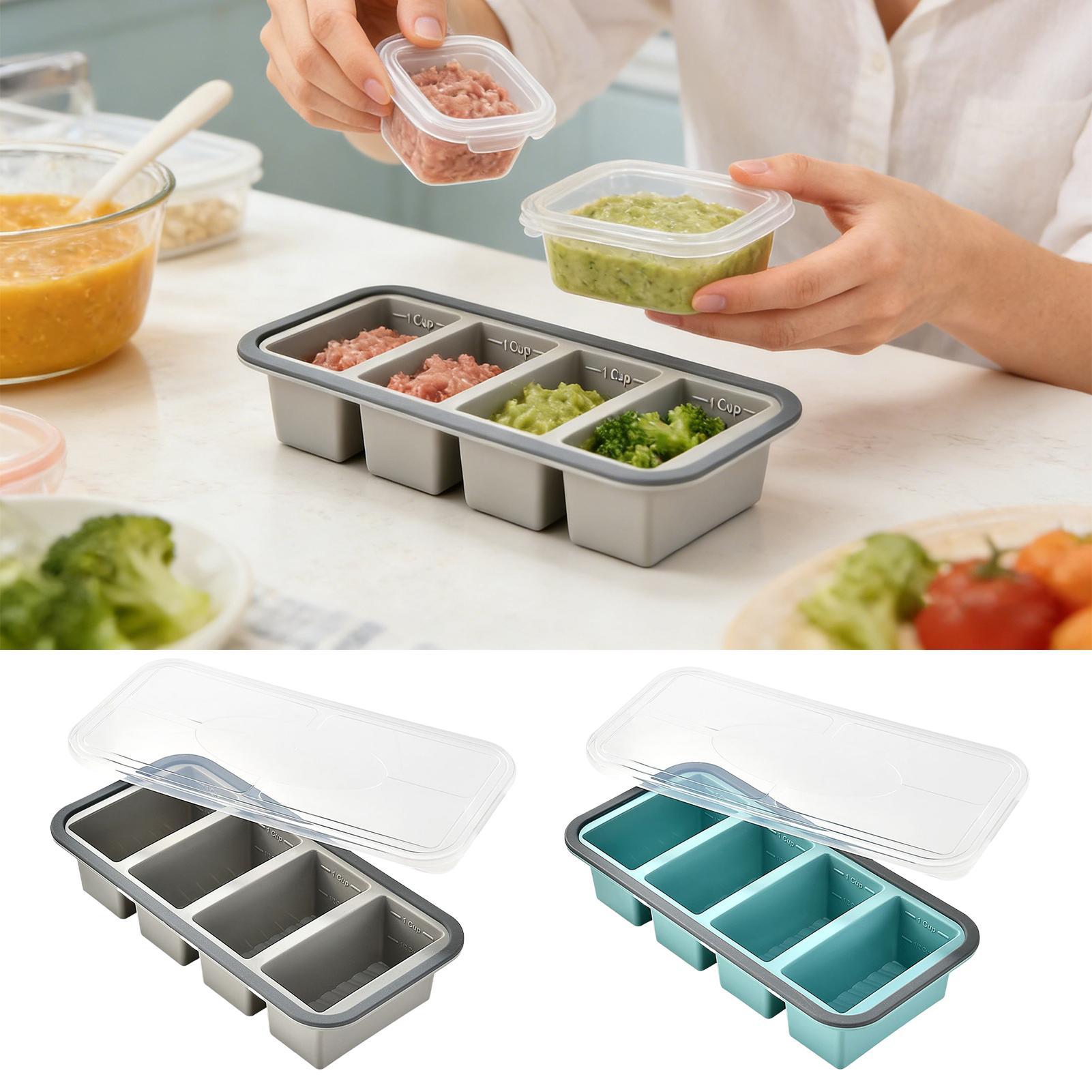 Silicone Freezer Molds Reusabl - đánh giá và giá Meal Prep With Rice