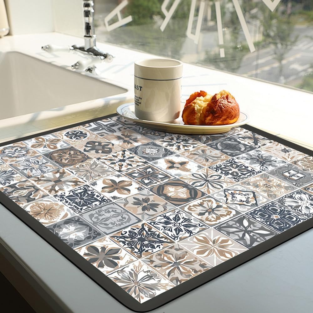 Kitchen Countertop Mat Vintage - đánh giá và giá Meal Prep Format