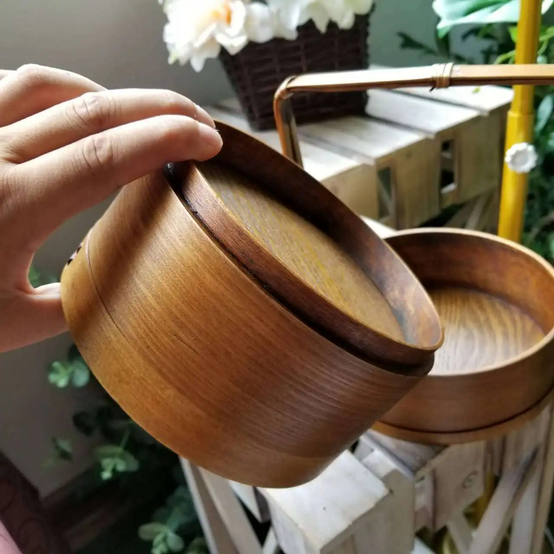 Japanese Wooden Bento Lunch Bo - đánh giá và giá Meal Prep Japanese