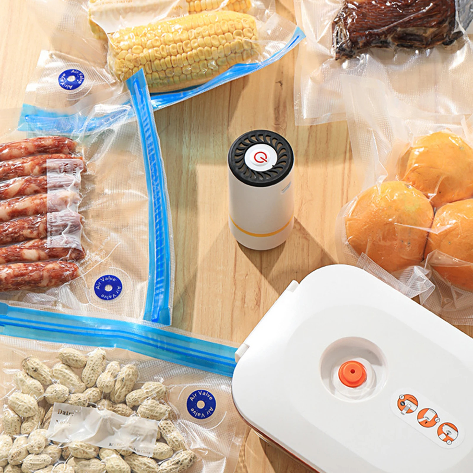 Reusable vacuum food storage b - đánh giá và giá Meal Prep Vacuum Sealer