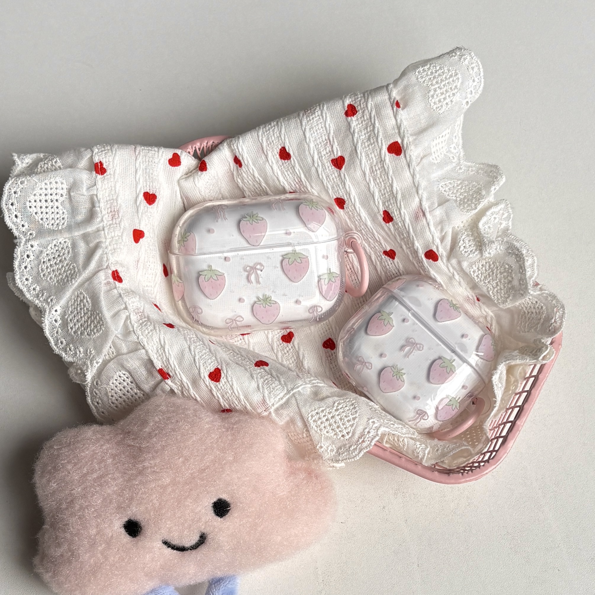 Sweet Cute Pink Strawberry Bow - đánh giá và giá Strawberry Huller