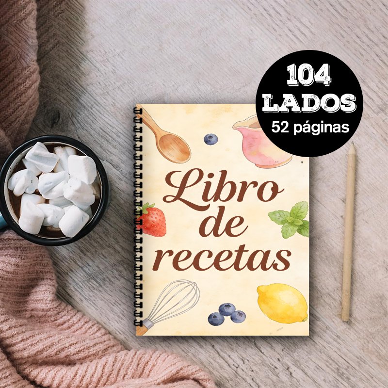 A5 Paper Spanish Recipe Book,  - đánh giá và giá Meal Prep Recipes Healthy