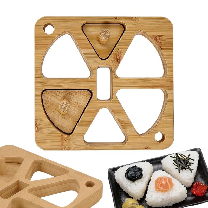 5/6 Holes Riceball Mold Classi - đánh giá và giá Meal Prep With Rice