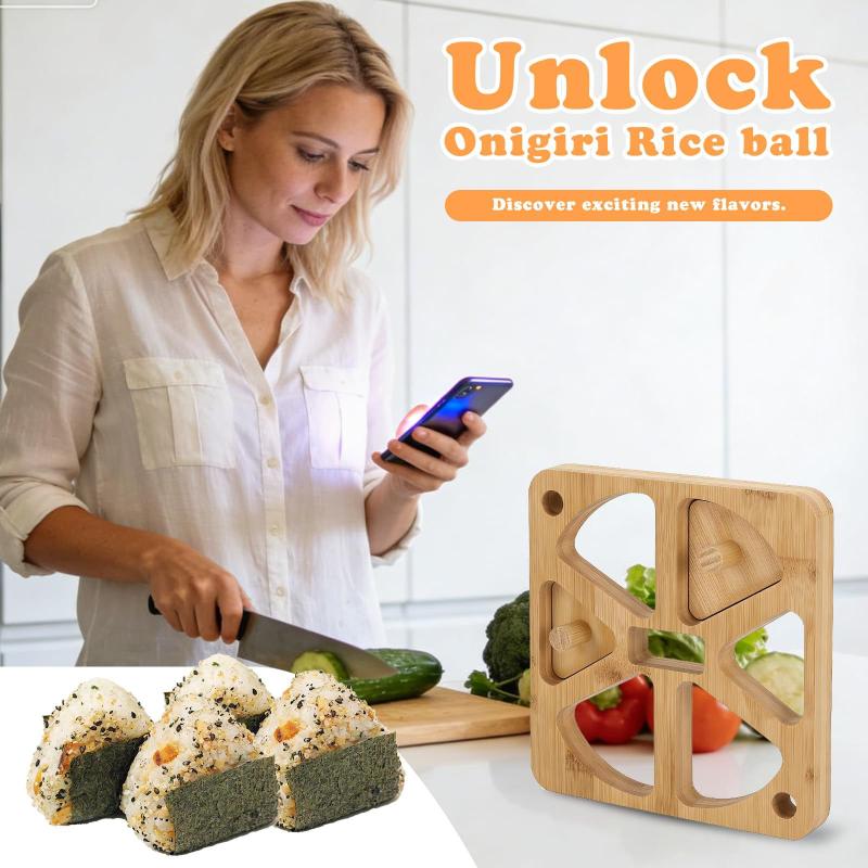 5/6 Holes Riceball Mold Classi - đánh giá và giá Meal Prep With Rice