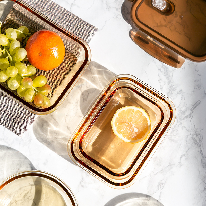 Heat Resistant Glass Fresh Kee - đánh giá và giá Meal Prep Japanese
