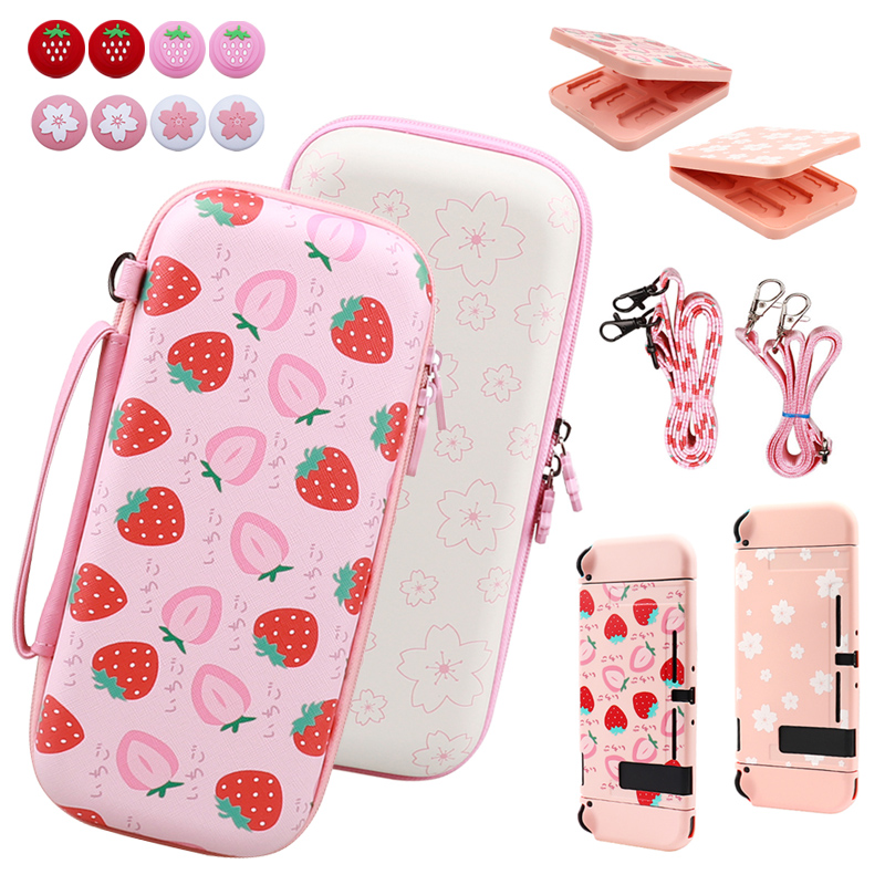 For Switch Carrying Case, EVA  - đánh giá và giá Strawberry Huller
