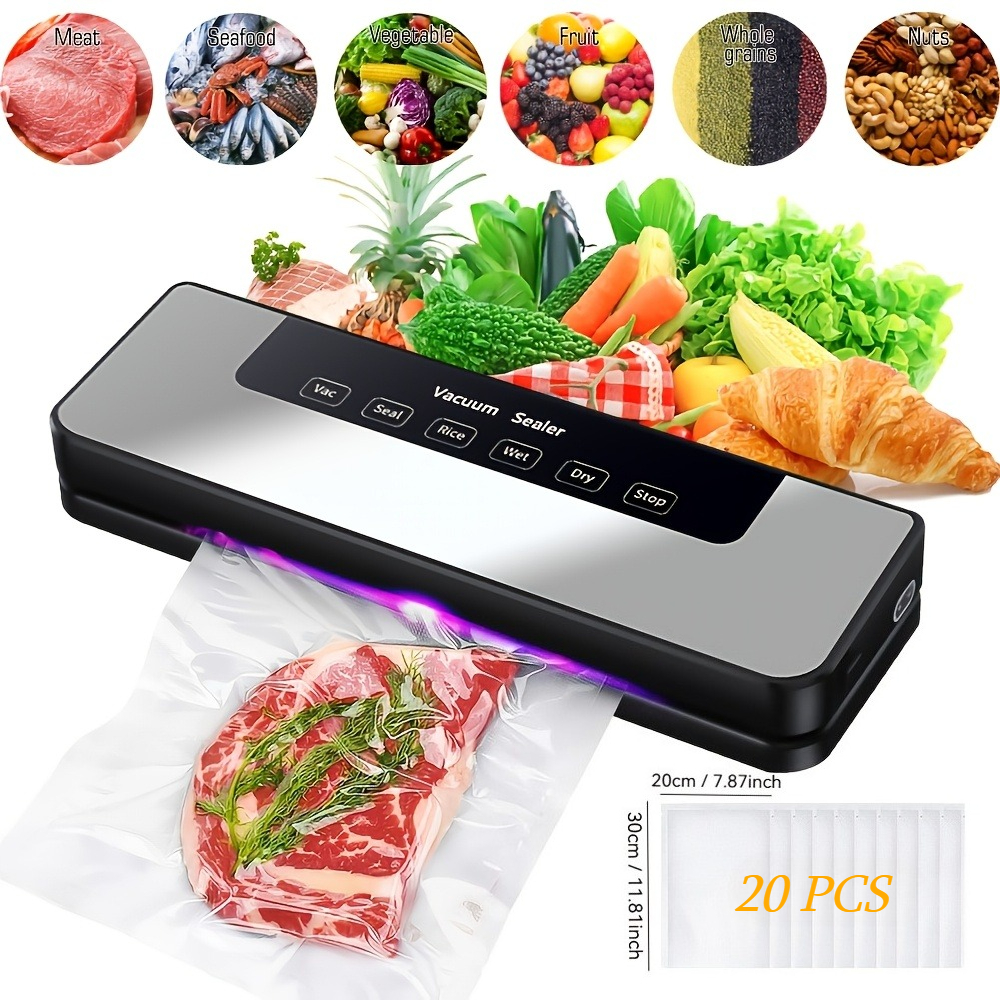 Food Vacuum Sealer Machine 65K - đánh giá và giá Meal Prep Vacuum Sealer
