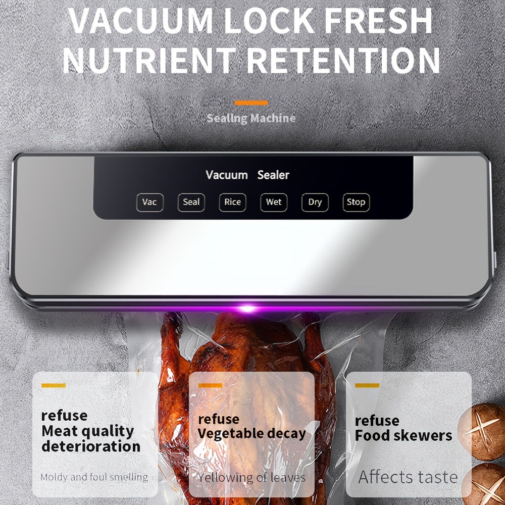 Food Vacuum Sealer Machine 65K - đánh giá và giá Meal Prep Vacuum Sealer