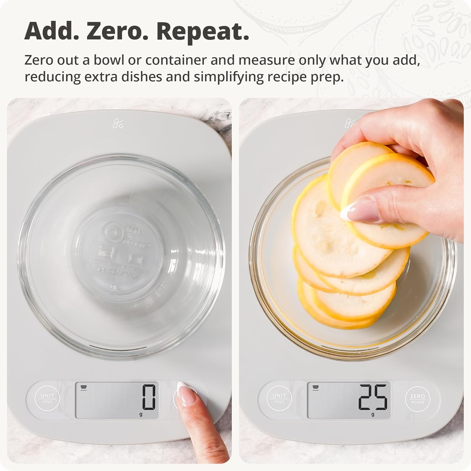 Digital Kitchen Scale with 1g  - đánh giá và giá Meal Prep Quick