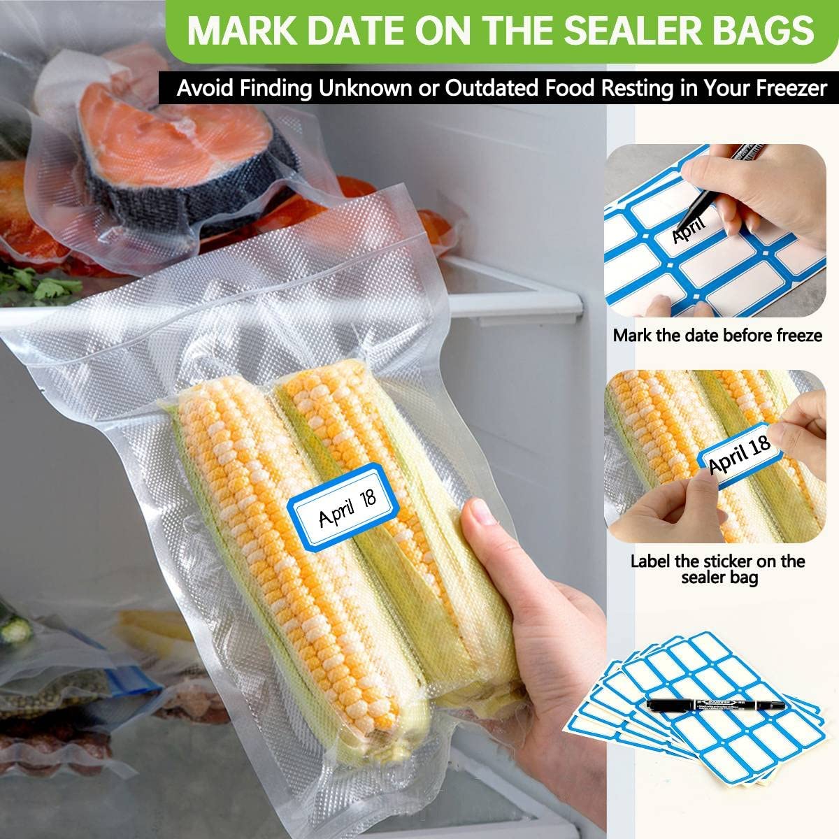500cm/Rolls Food Vacuum Bags f - đánh giá và giá Meal Prep Vacuum Sealer