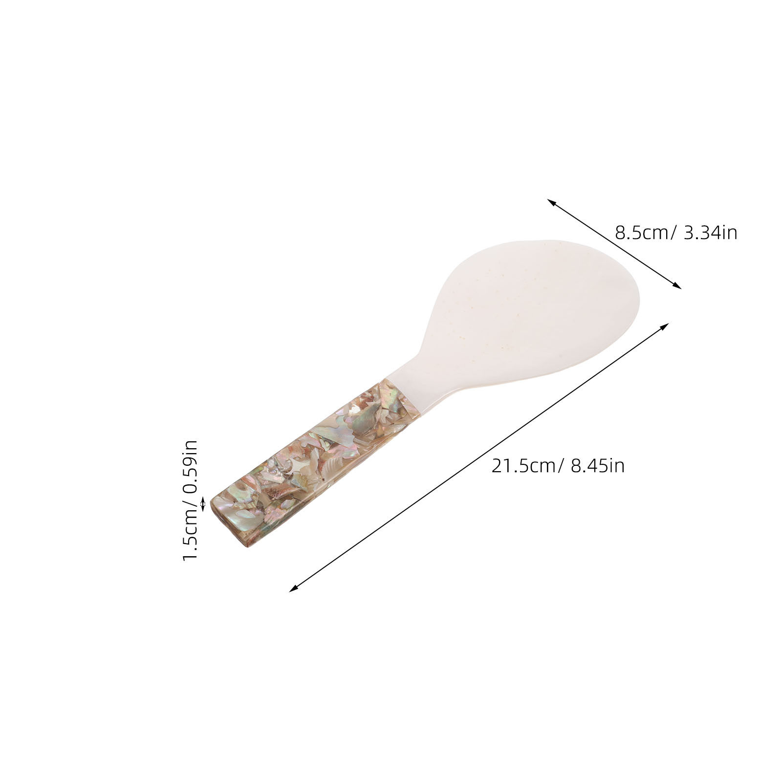 Shell-Inspired Rice Paddle Non - đánh giá và giá Meal Prep With Rice