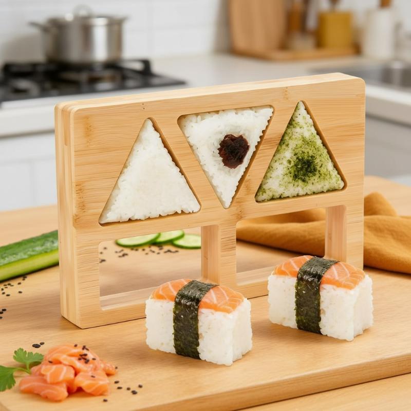 5/6 Holes Riceball Mold Classi - đánh giá và giá Meal Prep With Rice