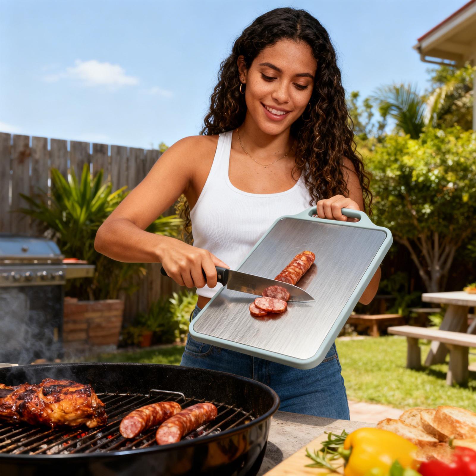 Chopping Board Double-sided Ma - đánh giá và giá Meal Prep Format