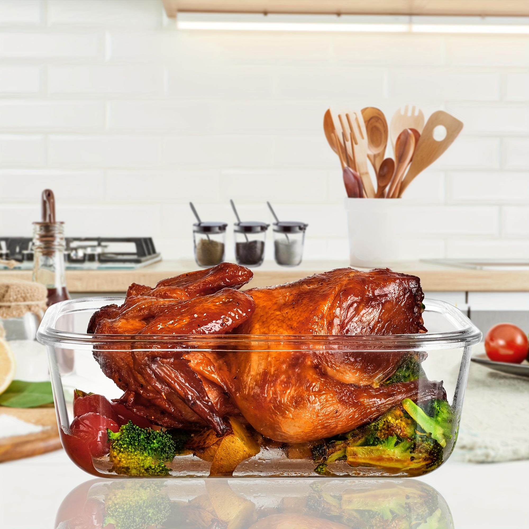 us2pcs/4pcs Glass Storage Cont - đánh giá và giá Meal Prep Quick