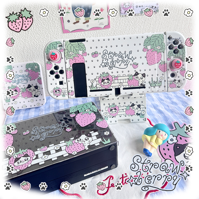 Cute Strawberry Kitten Switch  - đánh giá và giá Strawberry Huller
