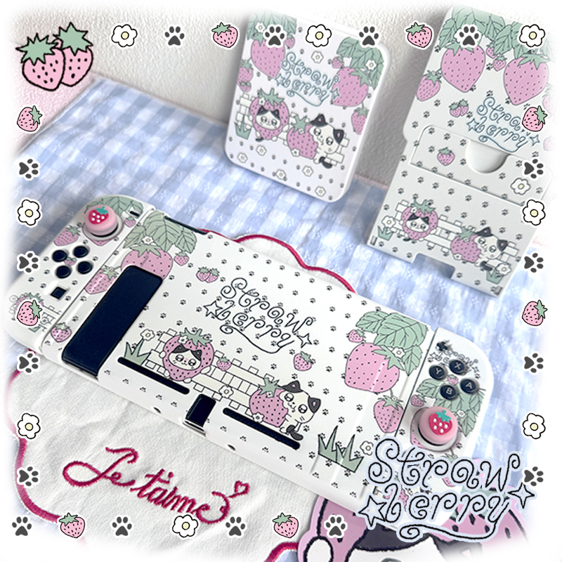 Cute Strawberry Kitten Switch  - đánh giá và giá Strawberry Huller