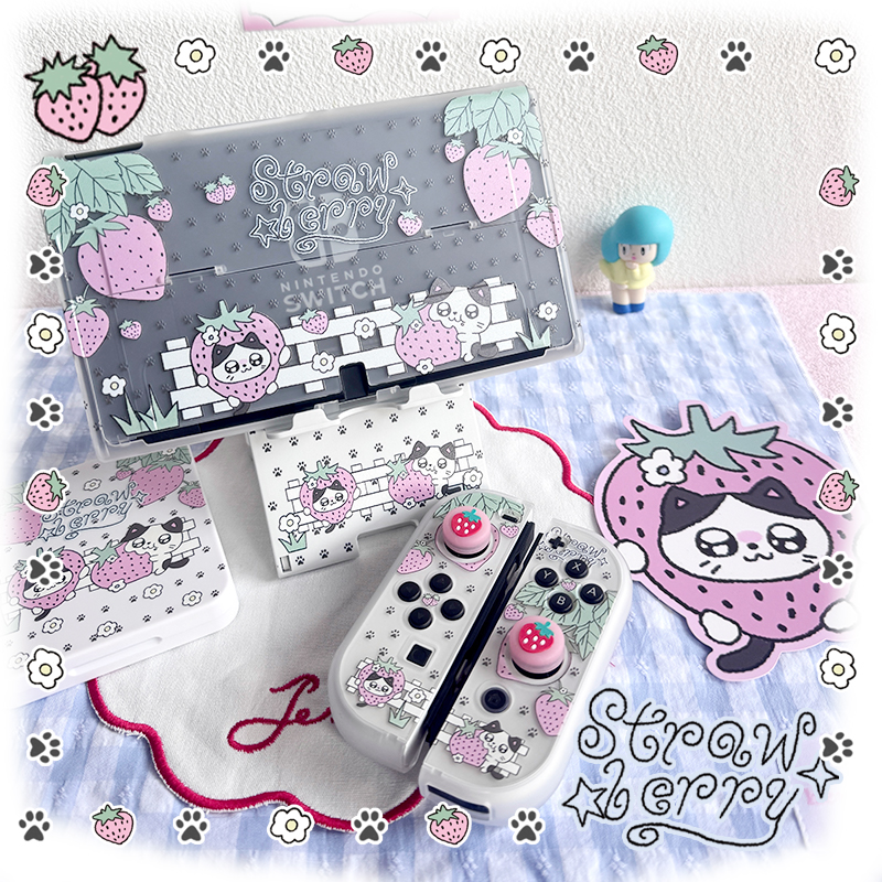 Cute Strawberry Kitten Switch  - đánh giá và giá Strawberry Huller