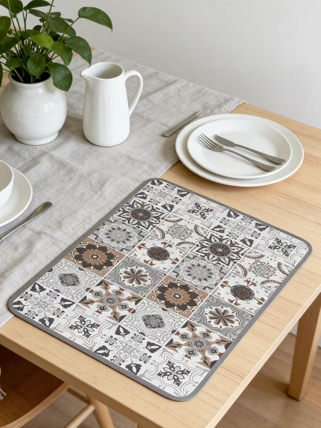 Kitchen Countertop Mat Vintage - đánh giá và giá Meal Prep Format