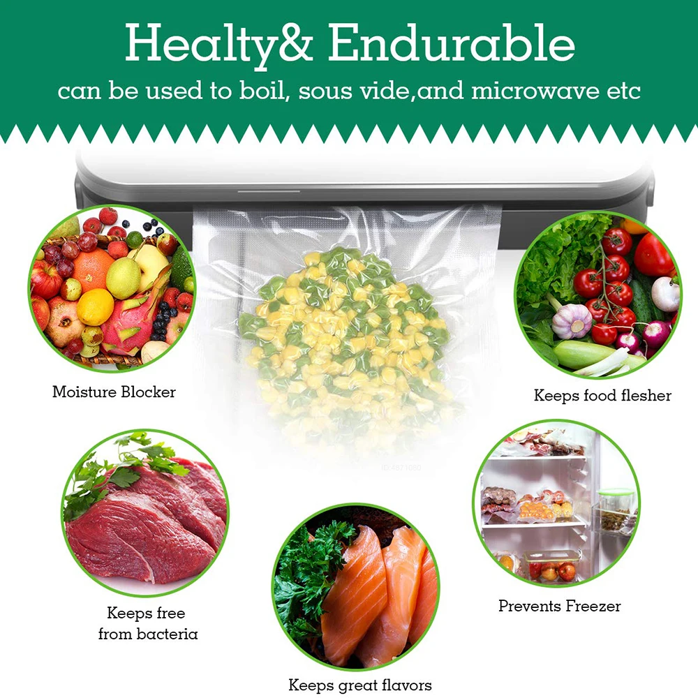 Sous Vide Roll Bags for Vacuum - đánh giá và giá Meal Prep Vacuum Sealer