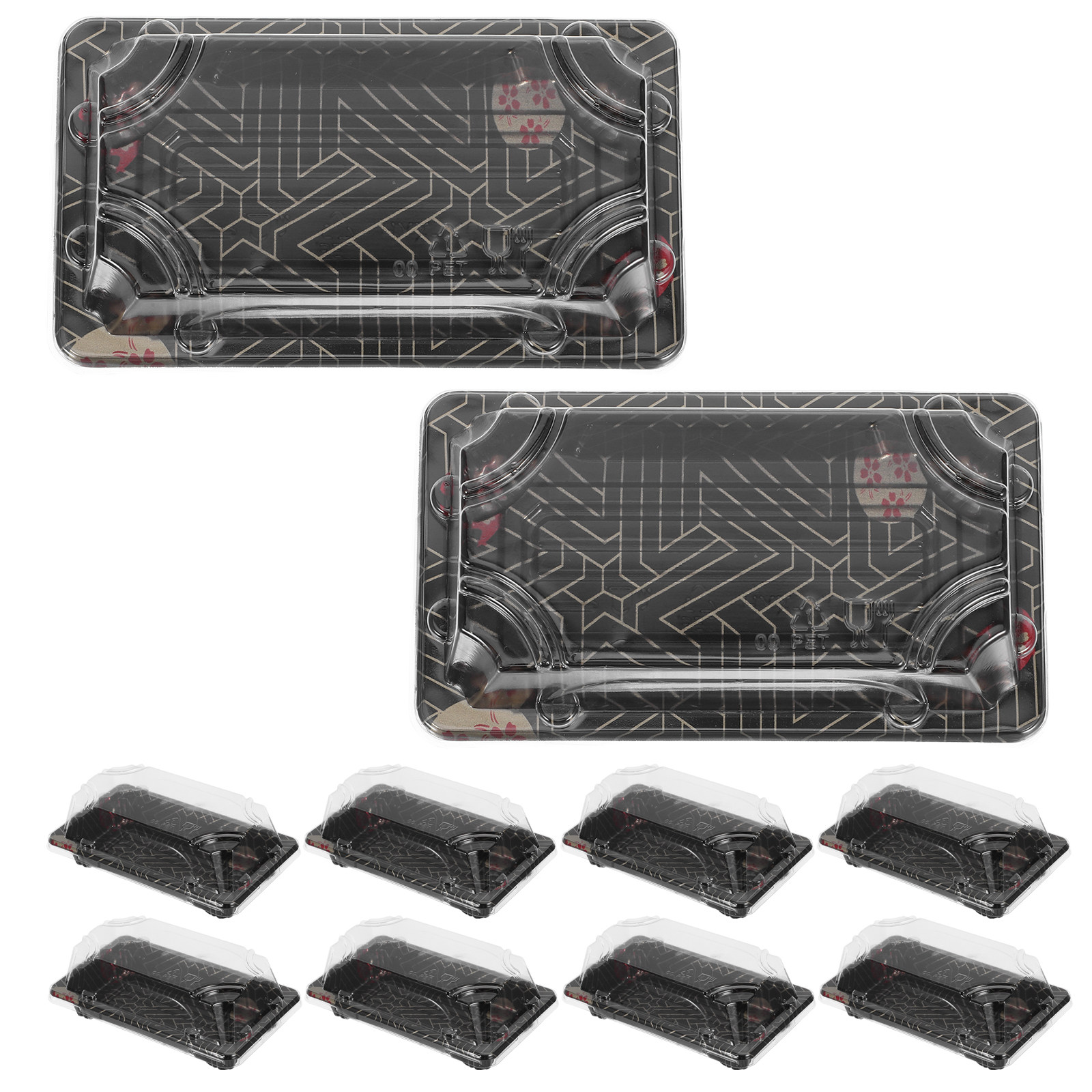 50Pcs Japanese Style Rectangul - đánh giá và giá Meal Prep Japanese